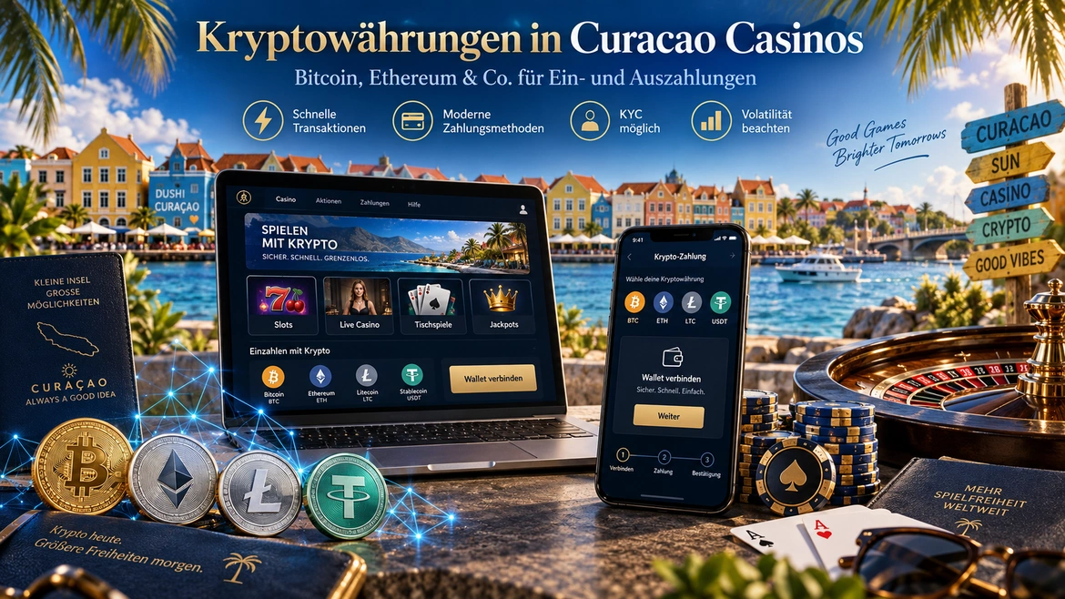 Kryptowährungen in Curacao Casinos
