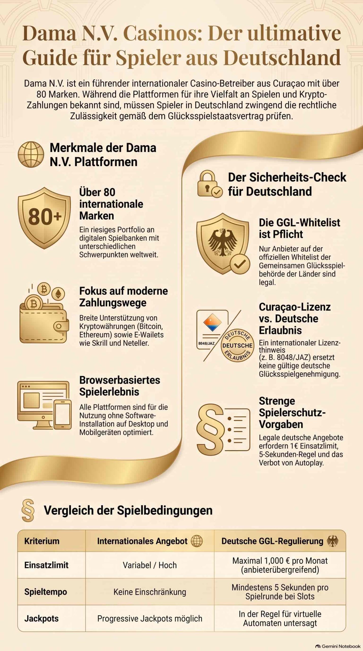 Comprehensive Guide to Dama N.V. Online Casinos and Regulations